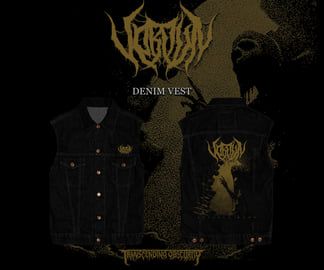 VERDUN - Abyssal Womb Album Artwork Denim Vest, image 2