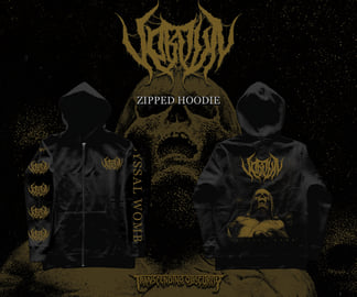 VERDUN - Abyssal Womb Album Artwork Zipped Hoodie, image 1