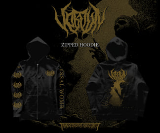 VERDUN - Abyssal Womb Album Artwork Zipped Hoodie, image 2