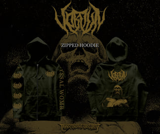 VERDUN - Abyssal Womb Album Artwork Zipped Hoodie, image 3