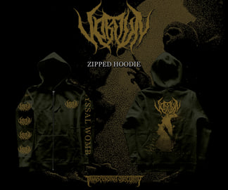 VERDUN - Abyssal Womb Album Artwork Zipped Hoodie, image 4