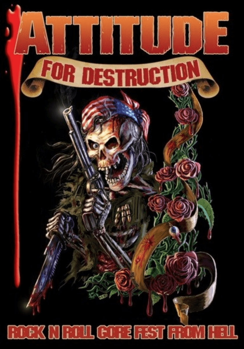 Attitude For Destruction DVD | Cleopatra Records