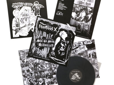［新品］FEROCIOUS X 「SER UT SOM DJÄVULEN」 LP FEROCIOUS X - Ser Ut Som Djävulen | EDUCACION CÍNICA