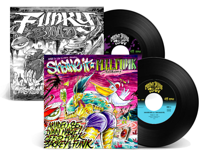 Amadeo 85, Ivan Makvel, Cee O Funk & Zackey Force funk - Shake It