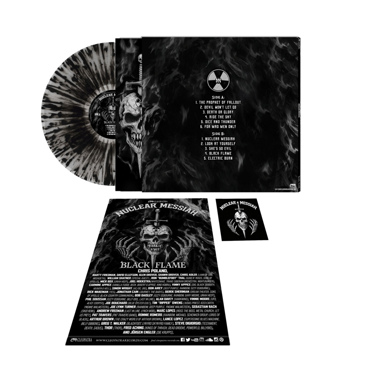 Black Flame | Nuclear Messiah featuring Chris Poland, Marty
