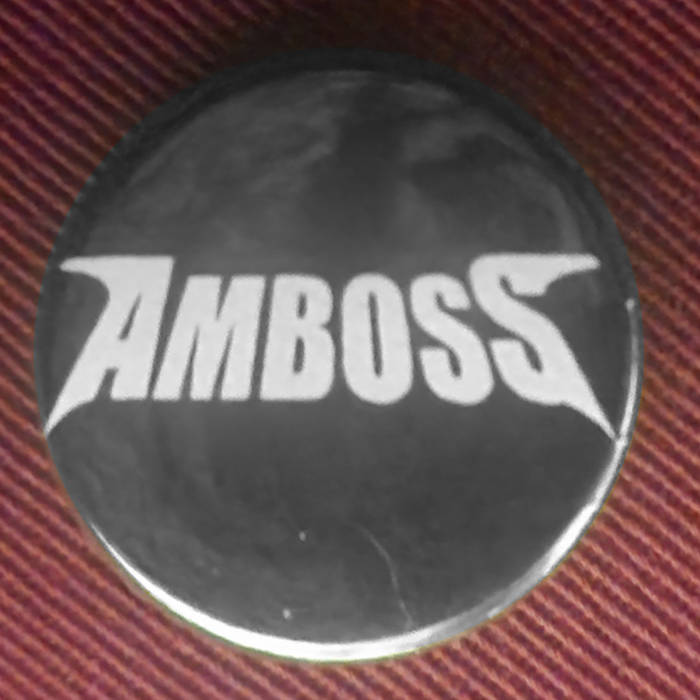 Schwarzer Button AMBOSS Logo