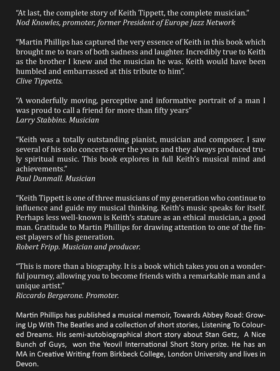 Keith Tippett: Mujician - The authorised biography by Martin