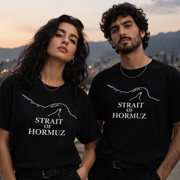 Strait of Hormuz T-Shirt (Black)