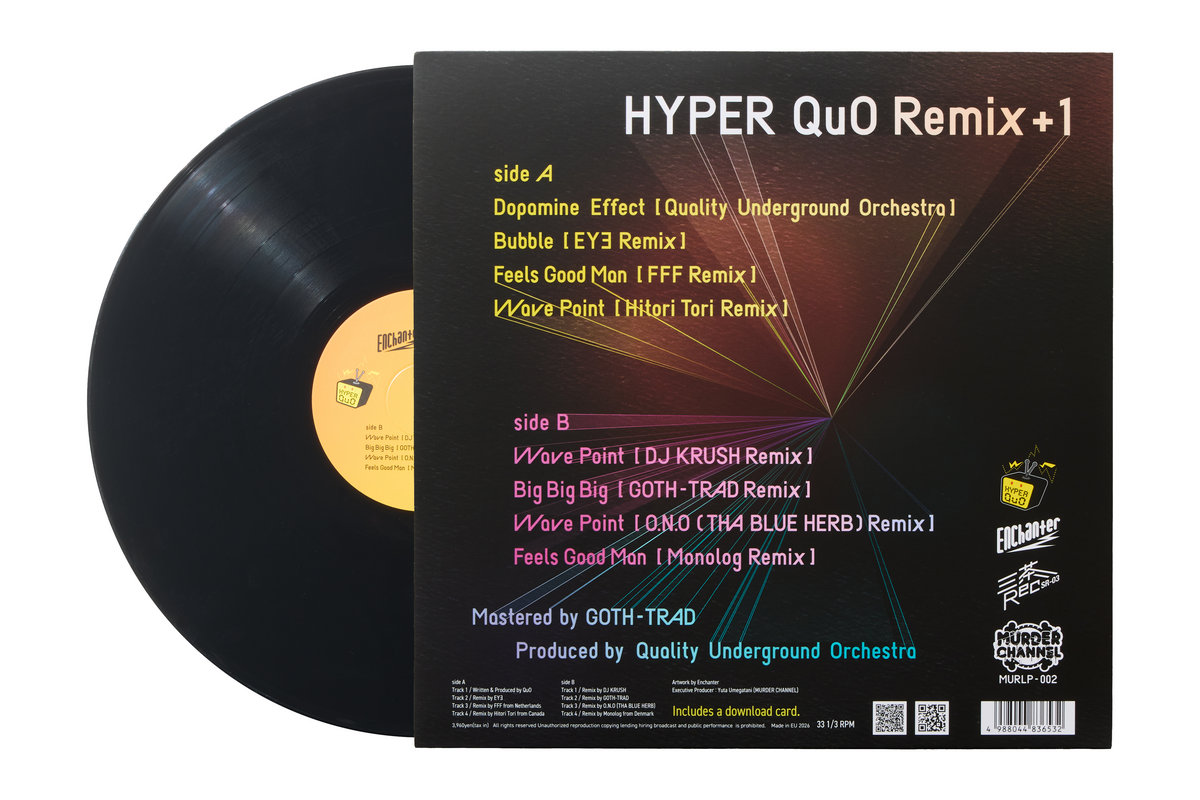 Quality Underground Orchestra - HYPER QuO Remix +1 (Limited vinyl