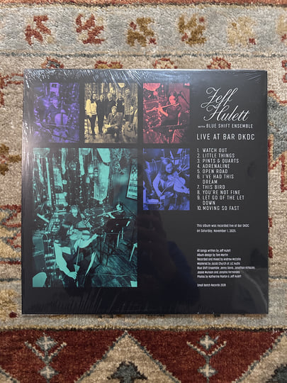 Live at Bar DKDC | Jeff Hulett with Blue Shift Ensemble | Small Batch
