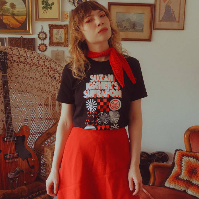 Black White Red Suprafon Shirt