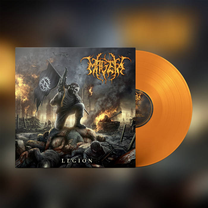 Legion – 'Legion' - Limited Edition 'Fire' Orange Transparent Vinyl LP 12"(180g) with Insert