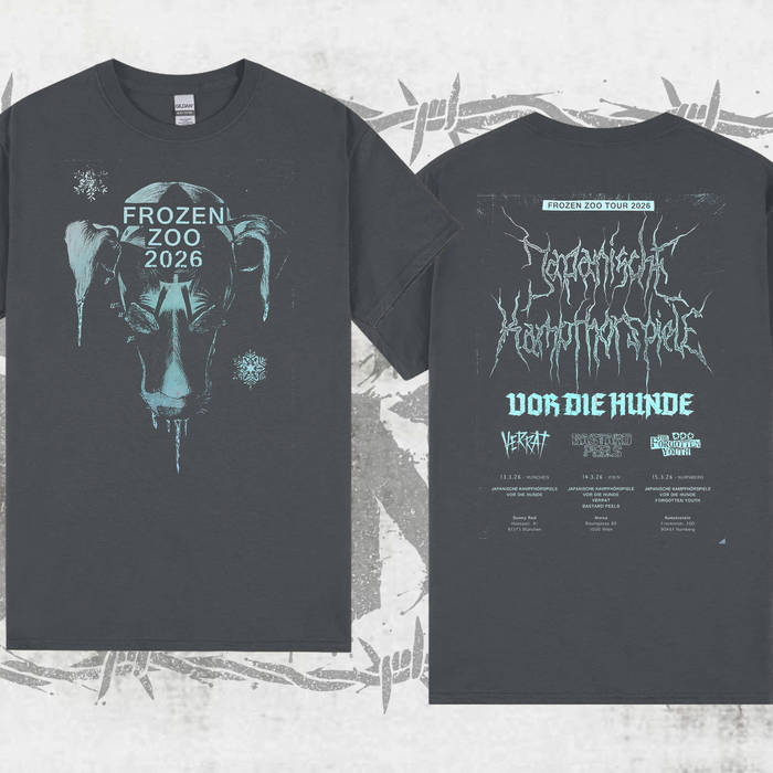 Frozen Zoo Tour Shirt (mit Japanische Kampfhörspiele, Bastard Peels, Verrat, Forgotten Youth)