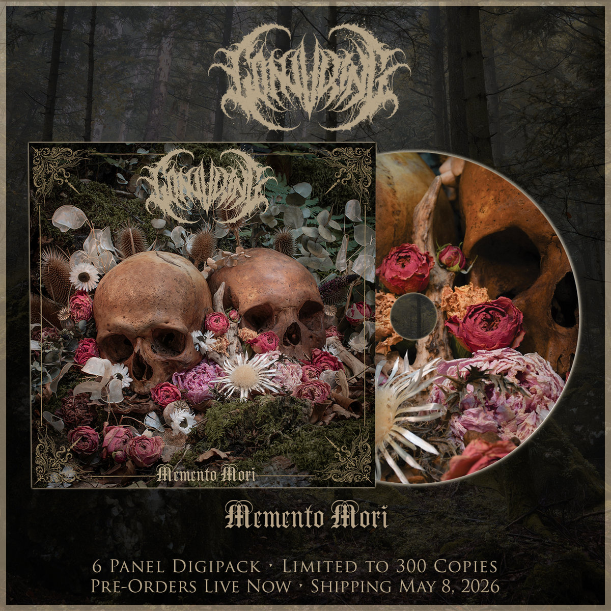 初回限定盤セット MEMENTO MORI DVD LIVE＋CDアルバム Memento Mori | Conjuring | Hypnotic Dirge Records
