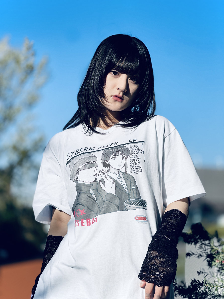 Rock Cyberia – Echoes in the Wired T-shirt | WASEI JJ CHIKADA
