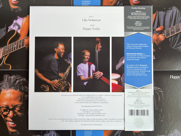 Happy Today | Jeff Parker ETA IVtet | International Anthem