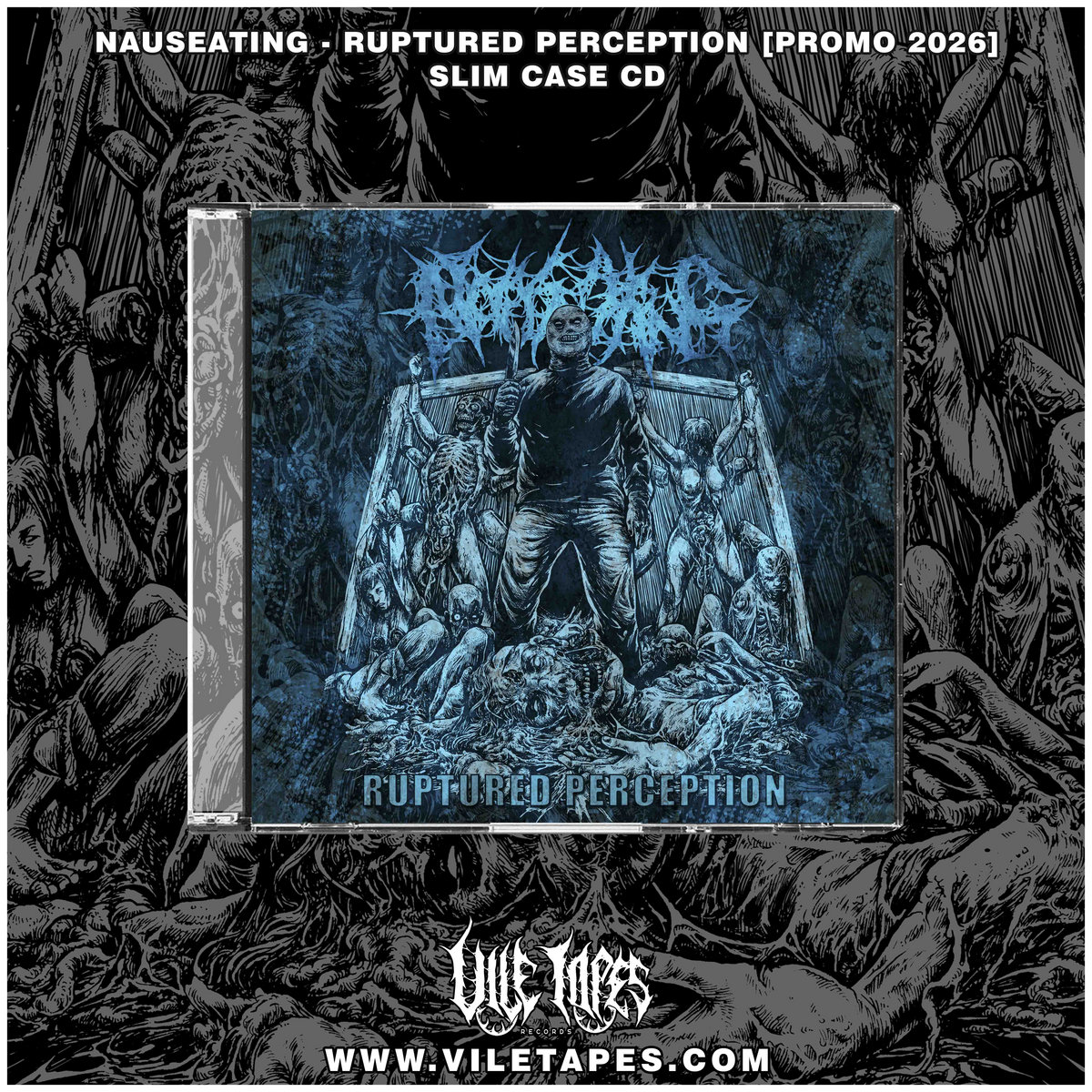 RUPTURED PERCEPTION (PROMO 2026) | NAUSEATING | Vile Tapes Records