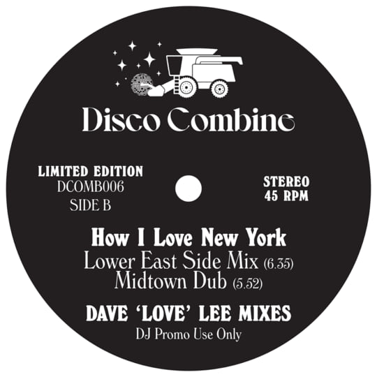 Lovin' You (Was My Mistake) / How I Love New York (Dave 'Love' Lee