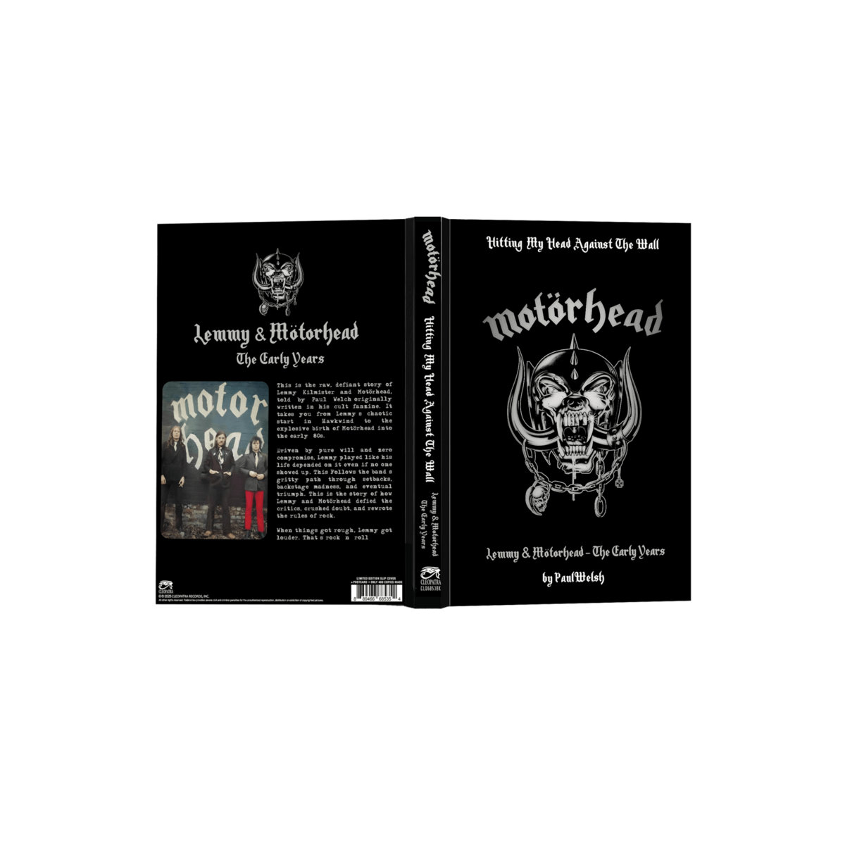 Lemmy & Motörhead - The Early Years Paul Welsh & Lemmy - Book
