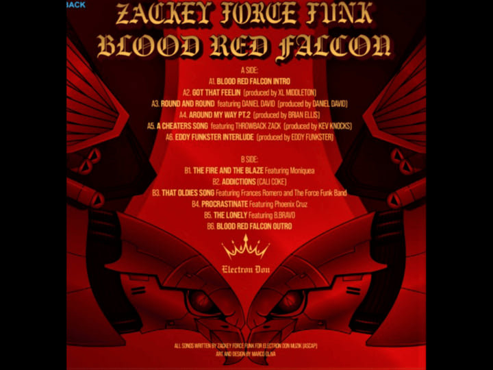 BLOOD RED FALCON | ZACKEY FORCE FUNK