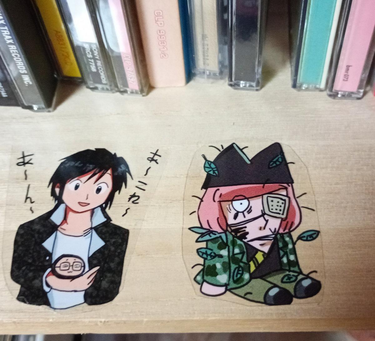 RANFREN】Randal's Friends clear and self-cut sticker sheet | Suikazura