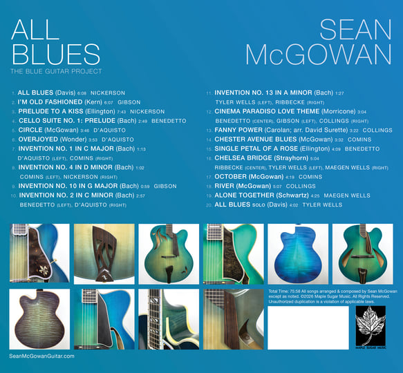 All Blues: The Blue Guitar Project | Sean McGowan