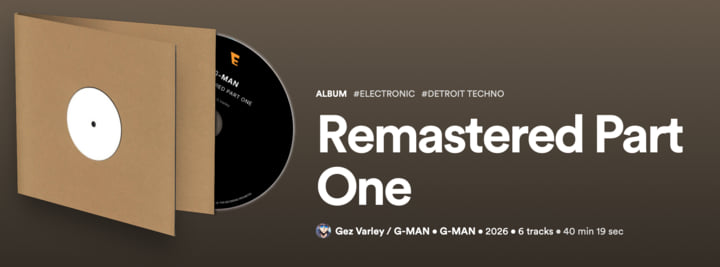 Remastered Part One | g-man aka gez varley