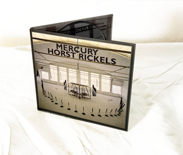Mercury | Horst Rickels | staalplaat label