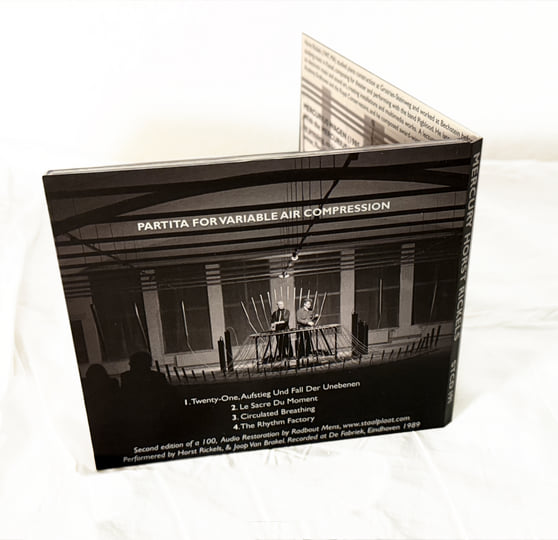 Mercury | Horst Rickels | staalplaat label