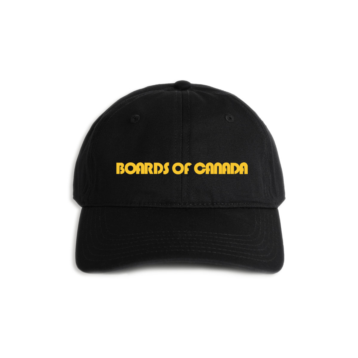 Boards of Canada Logo Cap - Black | Boards of Canada