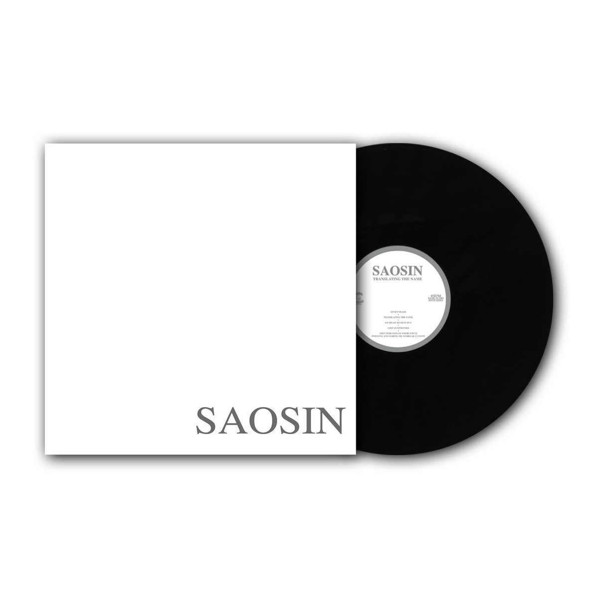■[廃盤] SAOSIN アルバムCD「白盤 Translating the Saosin - Translating the Name CD – Born Losers Records