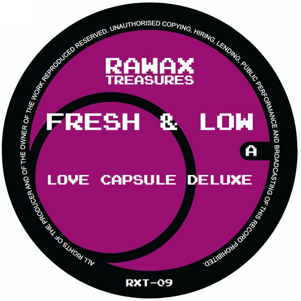 RXT-09 (Vinyl Only) | Fresh & Low | dbh-music