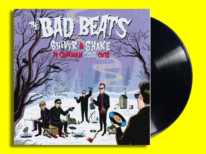 THE BAD BEATS - Shiver and shake -14 canadian cold cuts