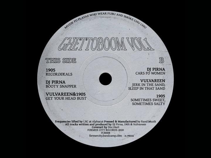 GHETTOBOOM VOL.1 | 1905, DJ Pirna, Vulvareen | Former City Records
