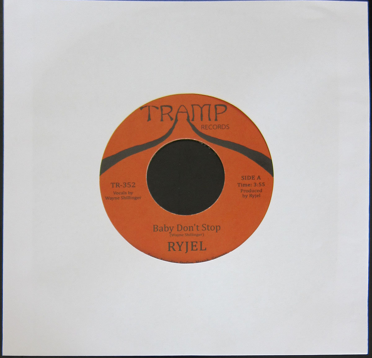 Baby Don't Stop | RYJEL | Tramp Records 45s
