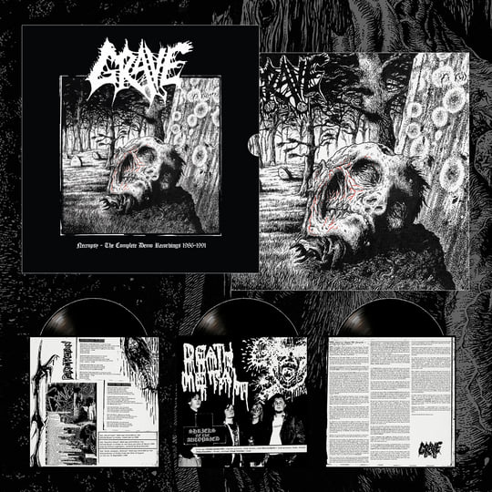 DEMO 1991 ／ROTTENFIELD(L Pレコード盤) Necropsy - The Complete Demo Recordings 1986-1991 | Grave