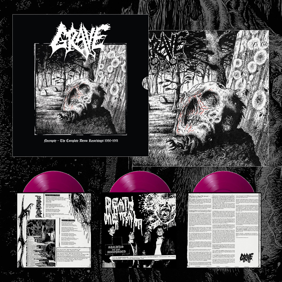 【追跡あり/匿名配送】【NF】Call to the Grave 3枚 Necropsy - The Complete Demo Recordings 1986-1991 | Grave