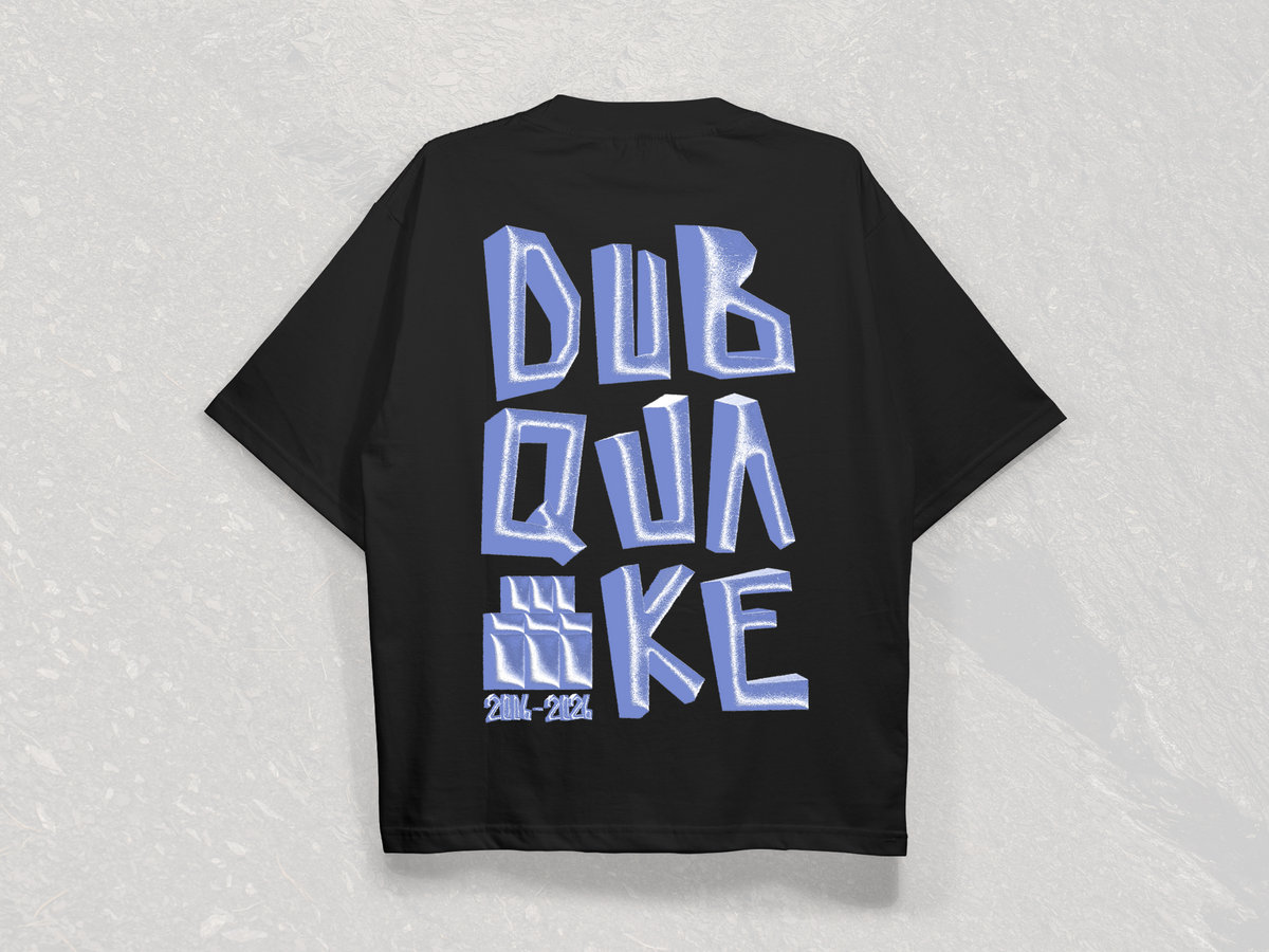 Dubquake 20 Years T-shirt | OBF - DUBQUAKE RECORDS
