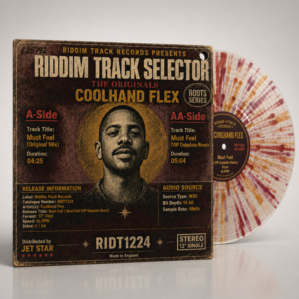 Coolhand Flex - Must Feel / Must Feel (VIP Dubplate Remix