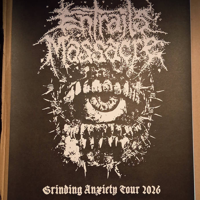 "Grinding Anxiety Tour 2026" Poster A3