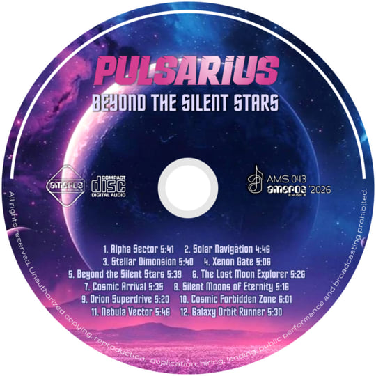 Beyond The Silent Stars (Space Synth '2026) | PULSARIUS | Ameros Music
