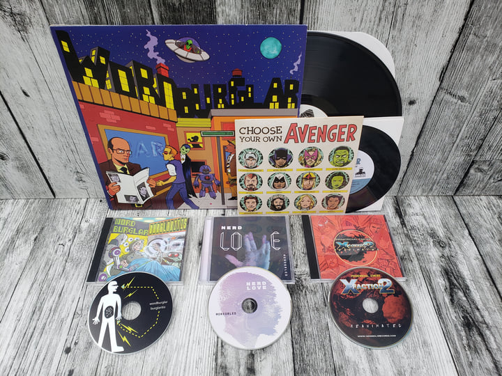 Burglaritis | Wordburglar | Hand'Solo Records
