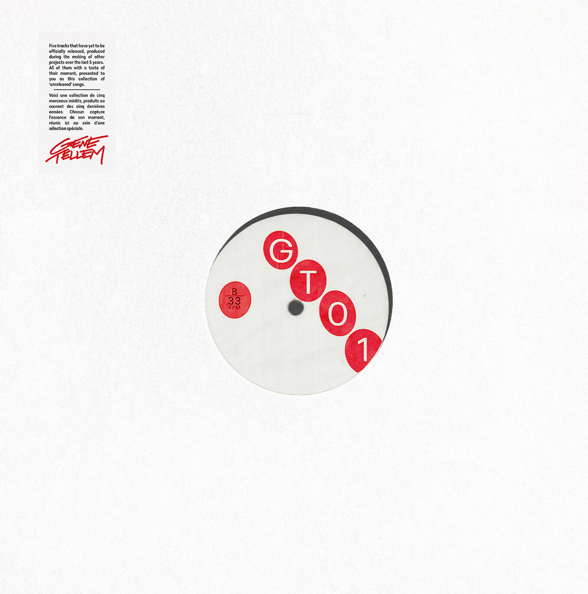 Unreleased Vol. 1 | Gene Tellem | Bienvenue Recordings