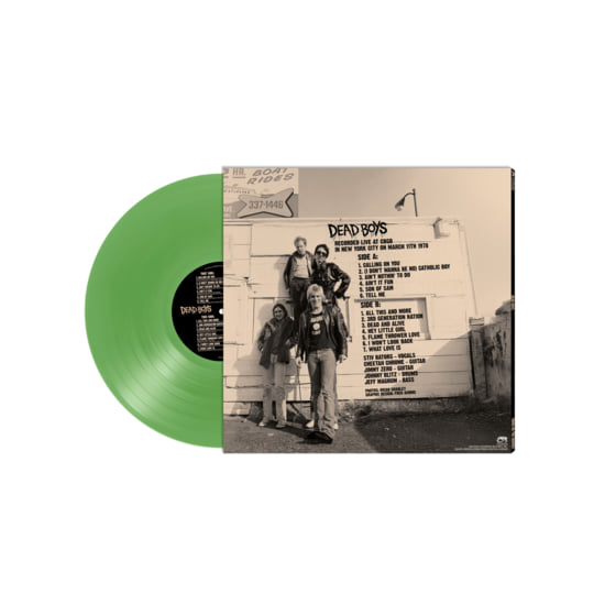 Down On The Bowery From The Sleaziest Catacombs | Dead Boys