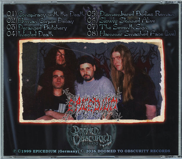 Conspiracy with the Death | Epicedium | Doomed to Obscurity Records