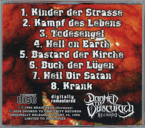 Brain Dead | Brain Dead | Doomed to Obscurity Records