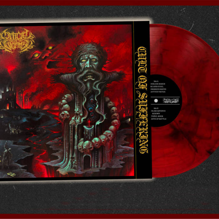 Cult of Suffering – Cult of Suffering 12" Vinyl LP - red marbled