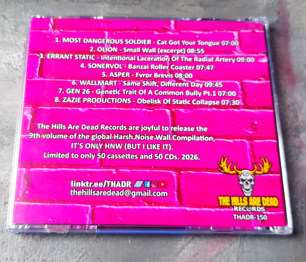 A Dead Giveaway - Now Is Nothing【輸入盤】 IT'S ONLY HNW (BUT I LIKE IT) VIII | V/A HNW 2026 | THE HILLS ARE