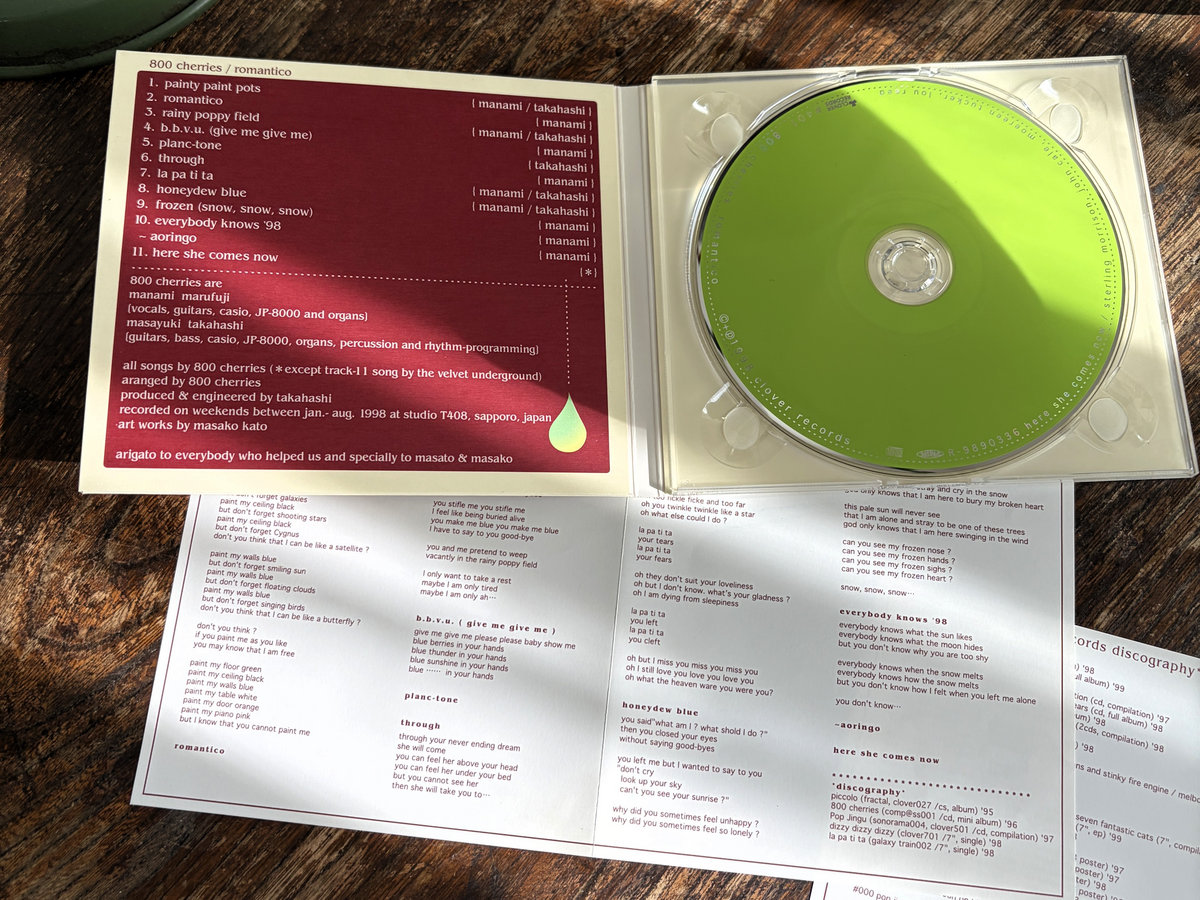 romantico | 800 cherries | Clover Records