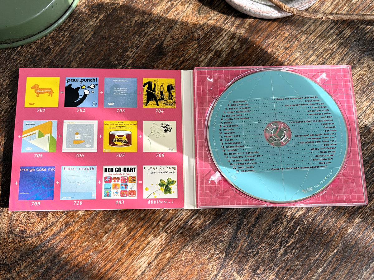 [Deadstock]Various – Clover Club (A Clover Compilation 1) (Digipack CD ...